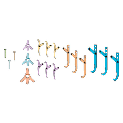 schematic drawing of kit contents - 08420000