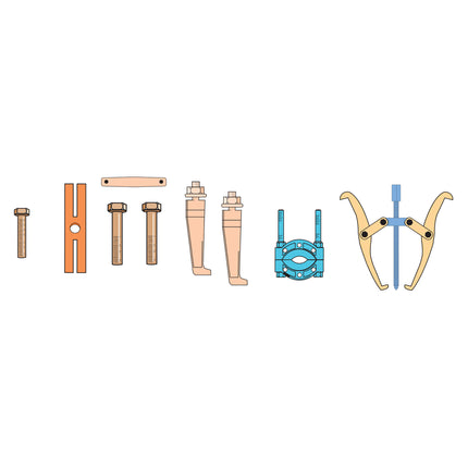 09400300 - Mechanical Puller & Separator Kit - 140mm