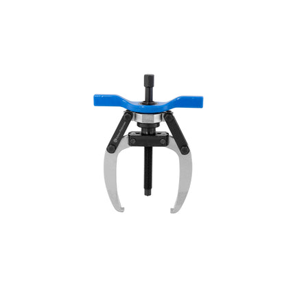 13750100 easy set self centering mechanical puller, with blue handle to aid opening and closing of legs