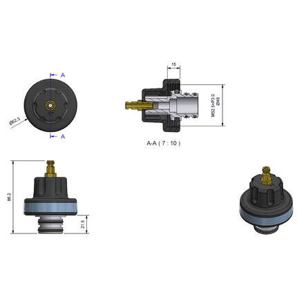 33156500 - 315 Series Cooling Cap No 17 - BMW