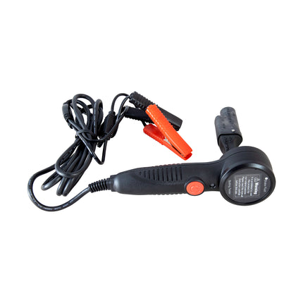 brake fluid tester with crocodile clip power lead