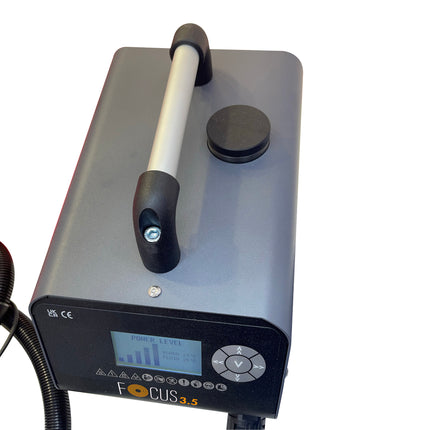 Top view of induction heater