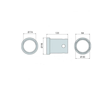 GO1333 - Hub Nut Socket - Polygonal - R.O.R.